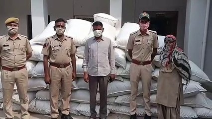 तेल टैंकर में 84 कट्टों में भरा 1224 किलो डोडा पोस्त जब्त