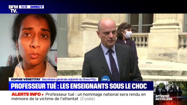 Pour Sophie Venetitay (SNES-FSU), les professeurs doivent être soutenus et protégés sur le long terme