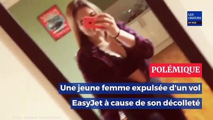 Une mère de famille a été expulsée d'un vol EasyJet à cause de son décolleté