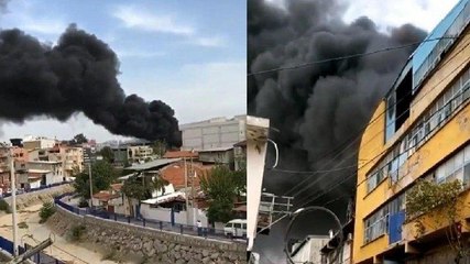 İzmir’de korkutan yangın