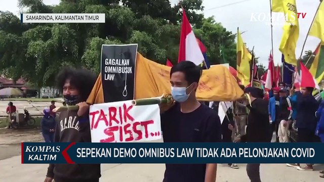 Sepekan Demo Omnibus Law Tidak Ada Pelonjakan Covid-19