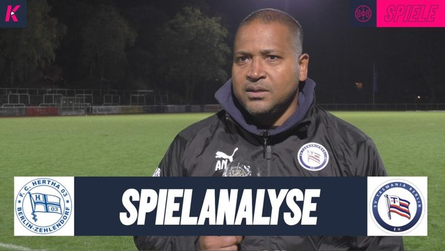Die Spielanalyse | FC Hertha 03 Zehlendorf - SV Tasmania Berlin (NOFV-Oberliga Nord)