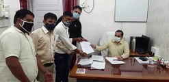 मल्हारगढ़ में रहवासियों ने मोबाइल टावर लगाने को लेकर किया आपत्ति एसडीएम से की शिकायत