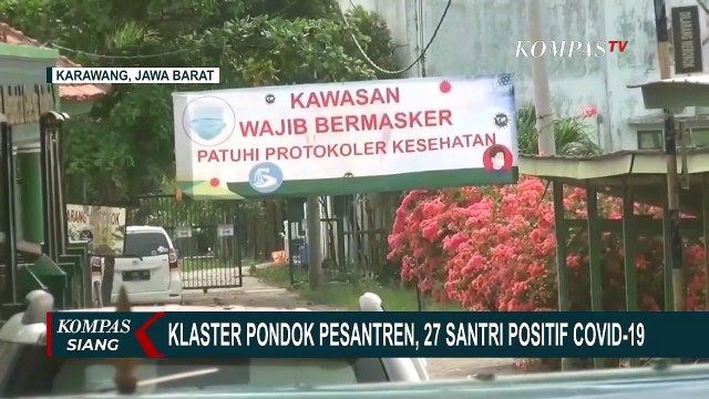 27 Santri Ponpes Al I'tishom Karawang Positif Corona