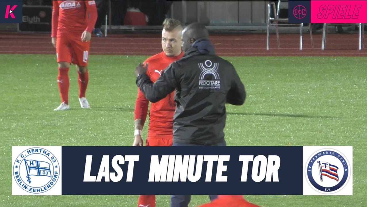 Last-Minute-Ekstase im Berliner Derby | FC Hertha 03 Zehlendorf – SV Tasmania Berlin (8. Spieltag, NOFV-Oberliga Nord)