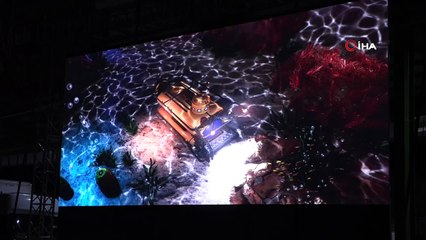 Isparta’da arabada sinema keyfi