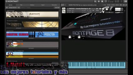 Descargar video: Yamaha Montage 8 - FANTASY Musical instrument - SAMPLES KONTAKT 5.5.1 o superior