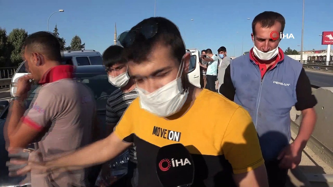 6 aracın karıştığı zincirleme trafik kazasında yaralanan olmadı