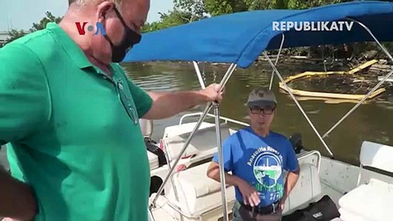 Membersihkan Sungai di Ibu Kota Amerika Serikat