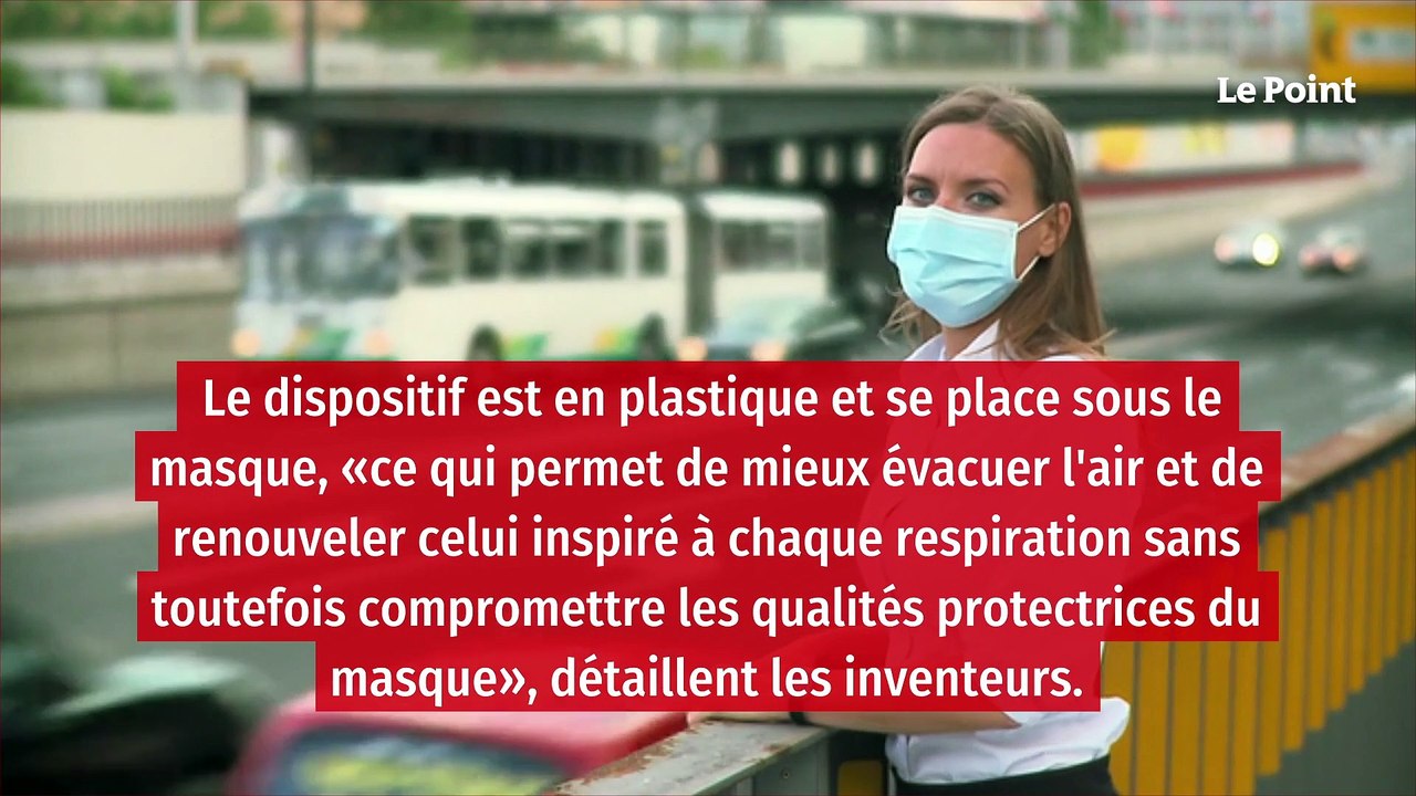 Masques : l'invention de deux Français pour éviter la buée sur les lunettes