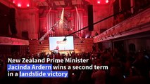 New Zealand's Ardern says 'time to keep going' after election win