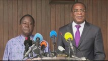 Ivory Coast election: President campaigns despite boycott calls