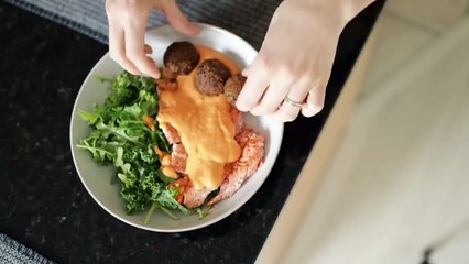 What I EAT In A Day _ Whole Food Based & PINK Oatmeal