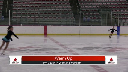Pre - Juvenile Women FreeSkate - 2020 Region Based Performance Opportunity - Calgary