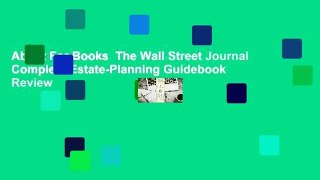 About For Books  The Wall Street Journal Complete Estate-Planning Guidebook  Review