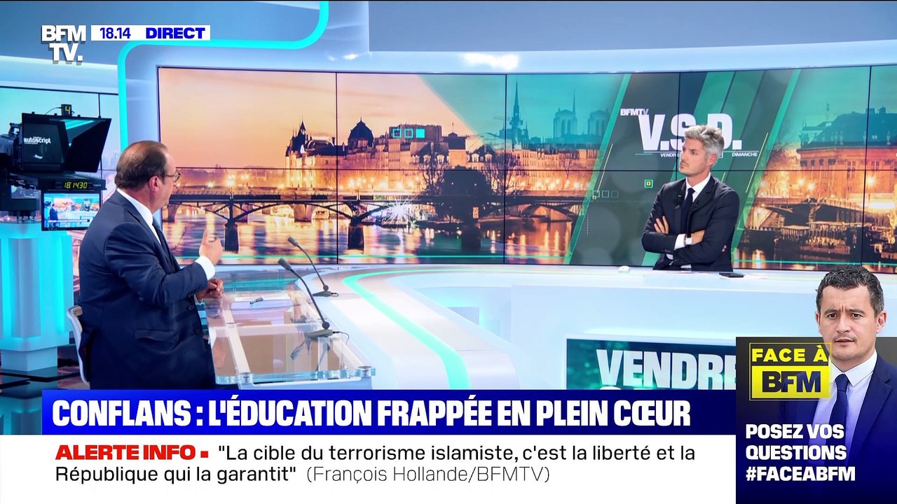 François Hollande: "La cible du terrorisme islamiste, c'est la liberté et la République qui la garantit" - 17/10