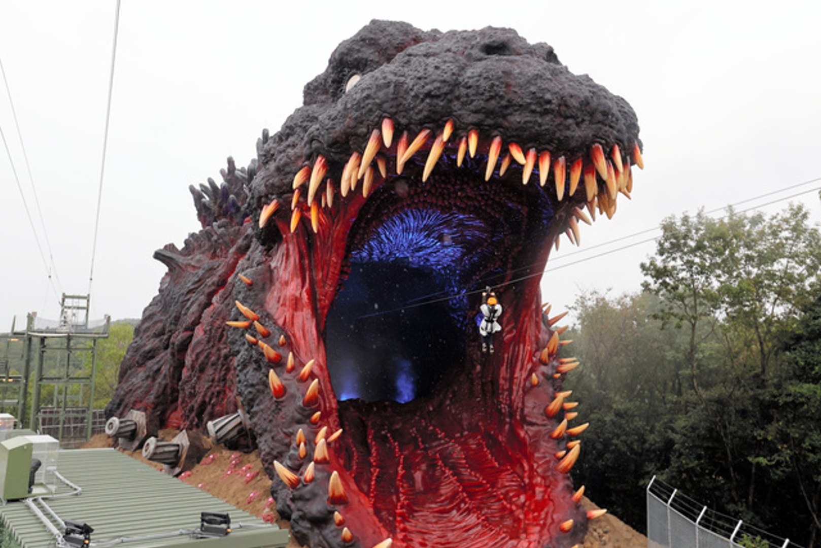 Godzilla Mechagodzilla Theme Park Ride
