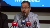 Gençlik ve Spor Bakanı Mehmet Muharrem Kasapoğlu Çorum’da