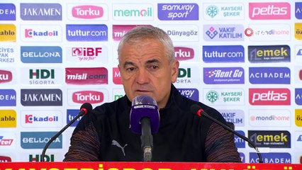 Rıza Çalımbay: “Tek gayemiz bu maçı kazanmaktı”