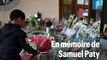 Conflans-Sainte Honorine: des centaines de personnes rendent hommage à Samuel Paty