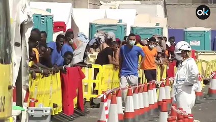 En el último mes llegan más inmigrantes a Canarias que en el resto del año