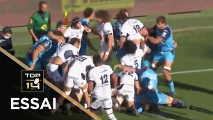 TOP 14 - Essai de Gauthier MARAVAT (SUA) - Montpellier - Agen - J5 - Saison 2020/2021