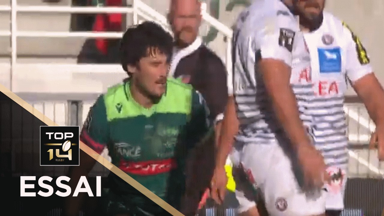 TOP 14 - Essai d'Atila SEPTAR (SP) - Pau - Bord...