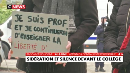 Attentat à Conflans-Sainte-Honorine : sidération et silence devant le collège