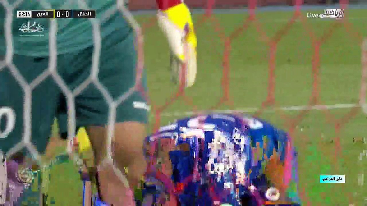 الشوط الاول من مباراة الهلال والتعاون في الاسبو...