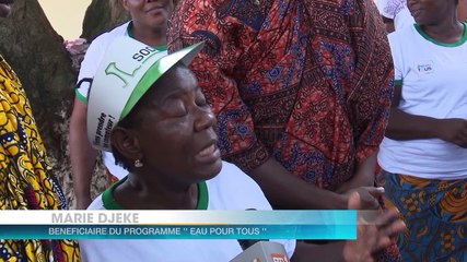 Programme "Eau pour tous"   155 quartiers d'Abidjan raccordés au réseau national