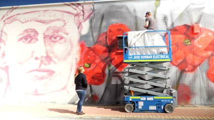 SA woman joins forces with local artist to save town