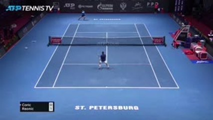 Saint-Pétersbourg - Ćorić renverse Raonic