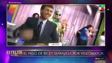 Ricky Maravilla: "Me caí de verdad en lo de Mirtha Legrand"