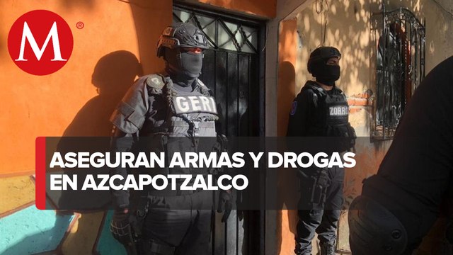 Realizan cuatro cateos en inmuebles de Azcapotzalco; hay 5 detenidos
