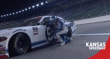 Briscoe wins at Kansas; locks into Xfinity Series Championship 4