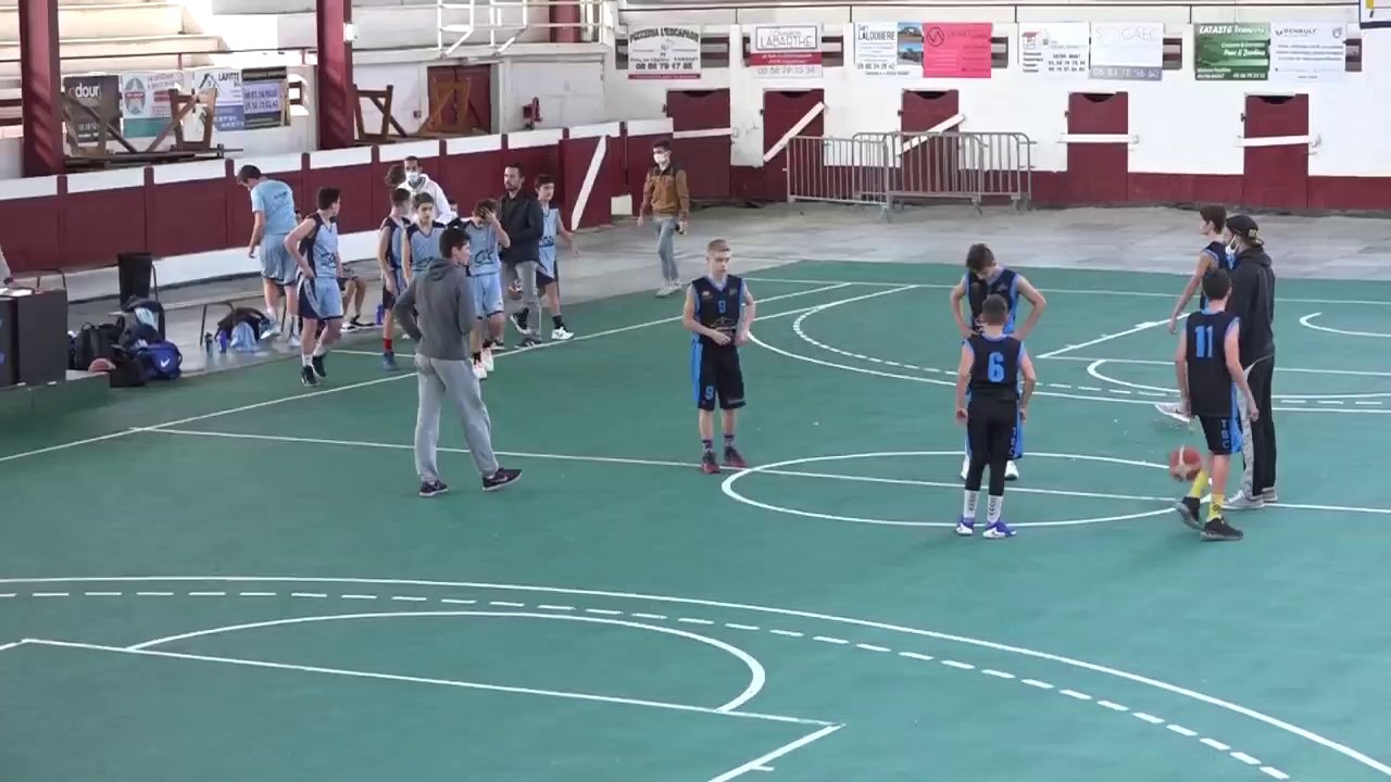 17.10.2020 U15 Minimes Garçons TURSAN BASKET CHALOSSE - REAL CHALOSSAIS 1e Partie