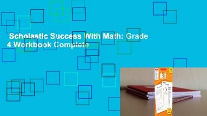 Scholastic Success With Math: Grade 4 Workbook Complete
