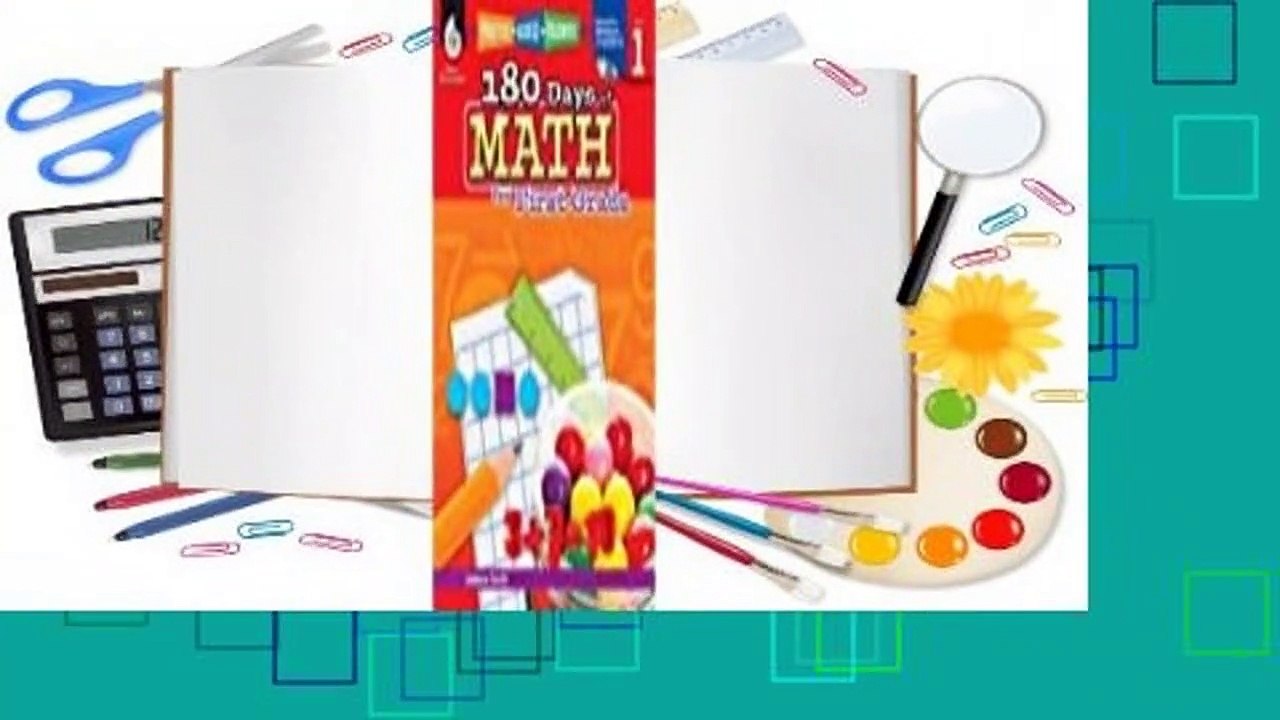180 Days of Math for First Grade [With CDROM]  Review