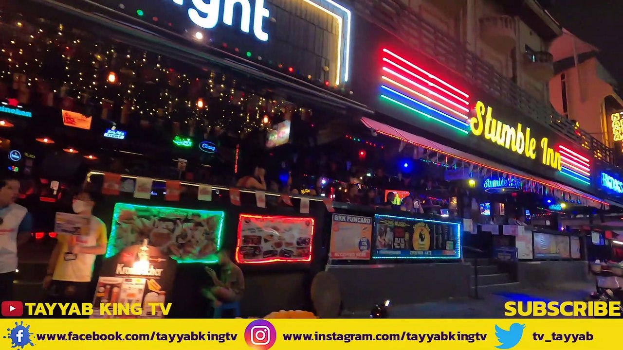 Nana Sukhumvit Soi Four Bangkok Thailand Urdu Hindi | Tayyab King Tv