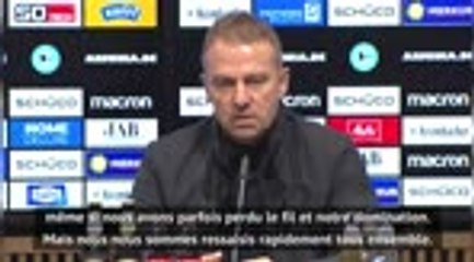 4e j. - Flick : "Très satisfait de mon équipe"