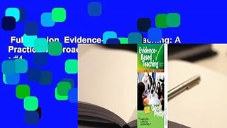Full Version  Evidence-Based Teaching: A Practical Approach  Best Sellers Rank : #4