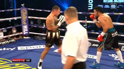 Lewis Ritson vs Miguel Vazquez (17-10-2020) Full Fight