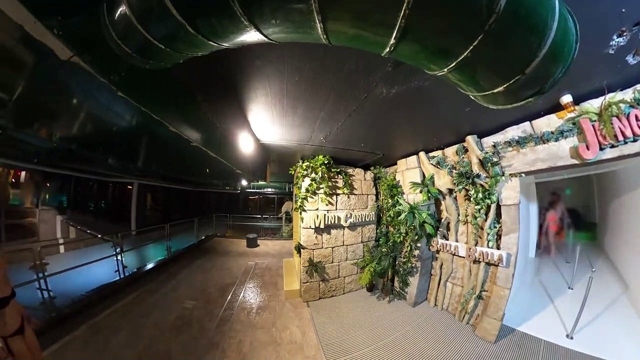 Alpamare Mini Canyon (Night Waterslide) POV Onride