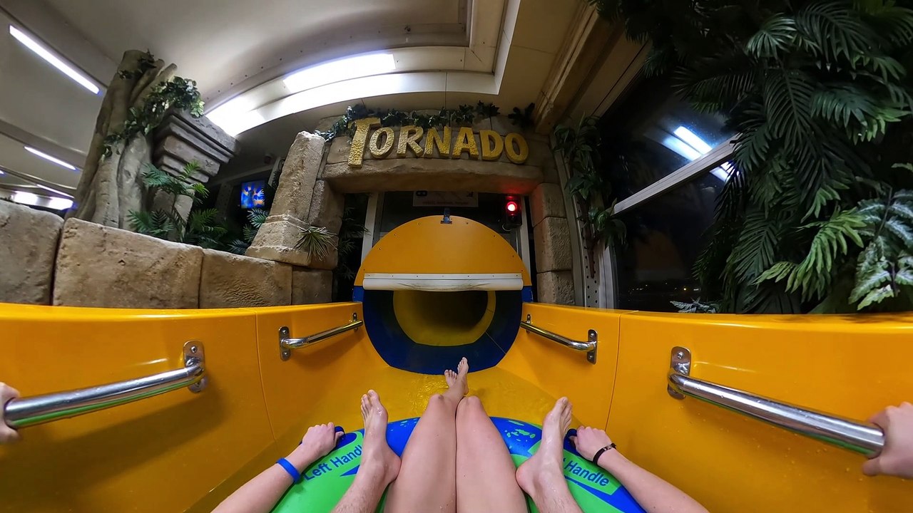 Alpamare Tornado (Night Waterslide) POV Onride