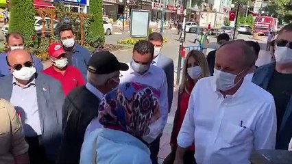 Vatandaş, Muharrem İnce'ye o sözleri söyledi, gitti: AKP'nin yaptıklarını yapacaksanız...