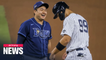 Two hits for Choi Ji-man as Rays advance to World Series