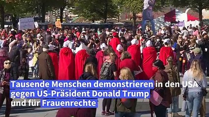 USA: Frauen machen gegen Trump mobil