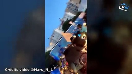 Le spectaculaire cortège des supporters de l'OM !