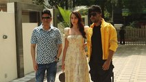 Bhushan Kumar along with Guru Randhawa and Nora Fatehi Spotted at T Series | FilmiBeat