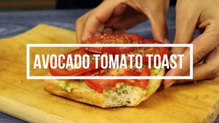 How to make AVOCADO TOMATO TOAST